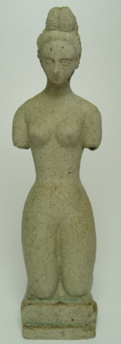 Weiblicher Torso kniend
Moissey Kogan
 nach der Restaurierung